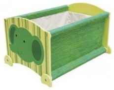 I'M TOY Wooden Stack Up Toy Box - Forest Elephant